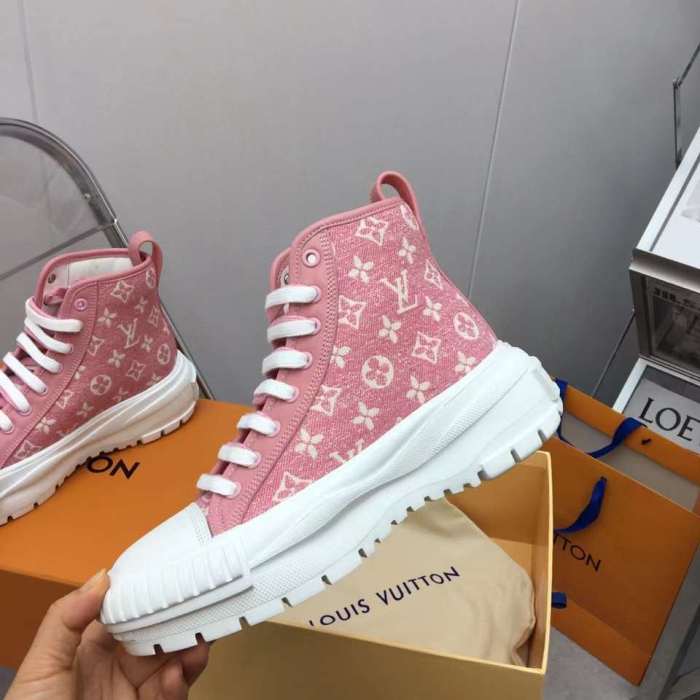 Women L*ouis V*uitton Top Sneaker (Arrenfashion)