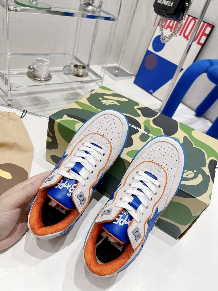Men Women B*ape sta to low Top Sneaker ( arrenfashion)