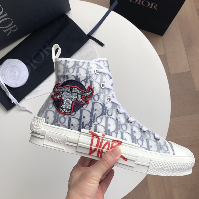  Arrenfashion Men Women D*ior Top Sneaker