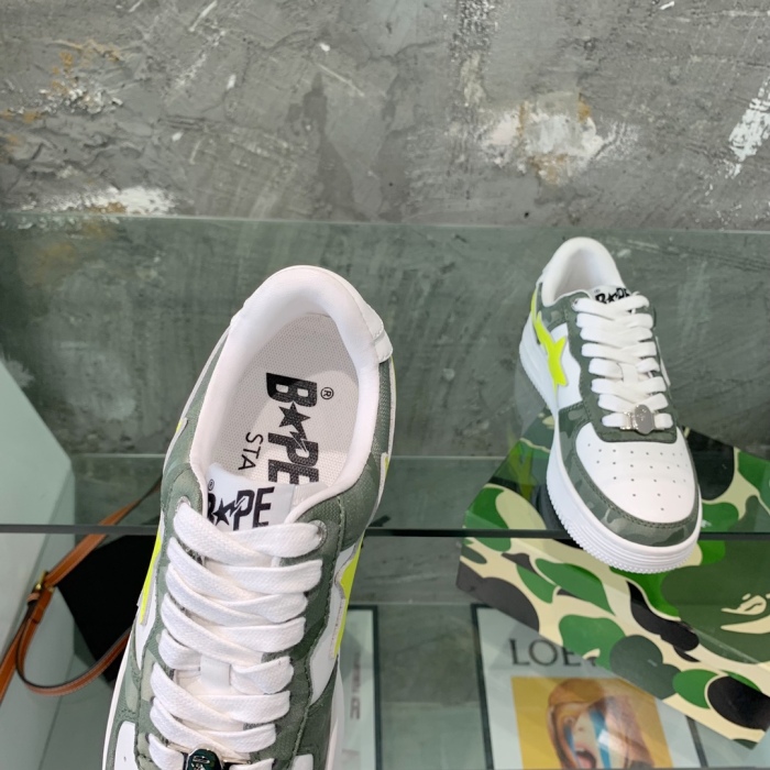  arrenfashion Men Women B*ape Top Sneaker