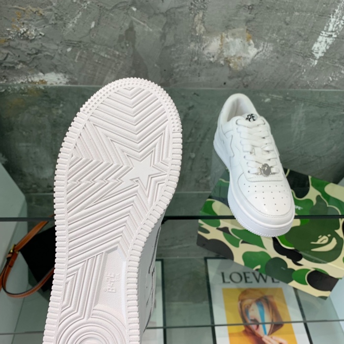  arrenfashion Men Women B*ape Top Sneaker