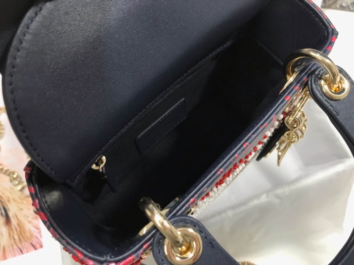 Arrenfashion D*ior Top Bag 17*15*7cm