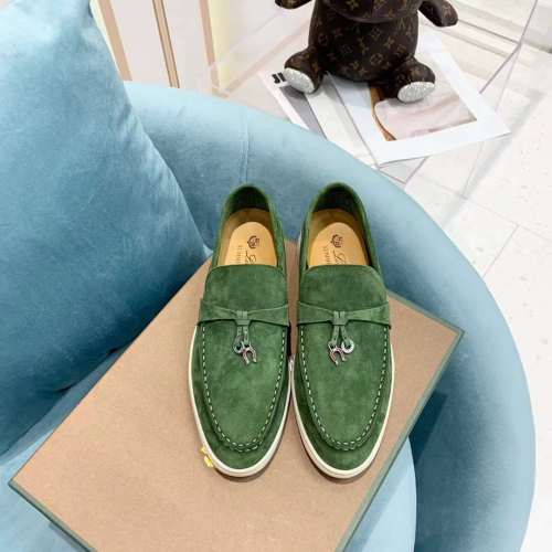 Men Women L*oro P*iana Top Loafer （Arrenfashion）