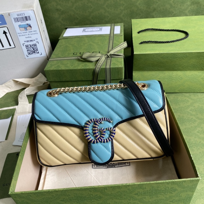 Arrenfashion G*ucci Top Bag 26*15*7cm