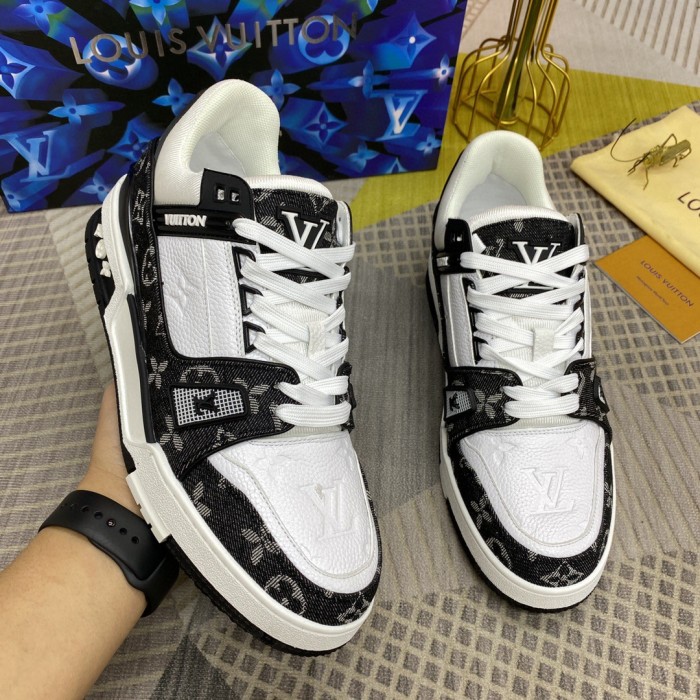 Arrenfashion Men L*ouis V*uitton Top Sneakers