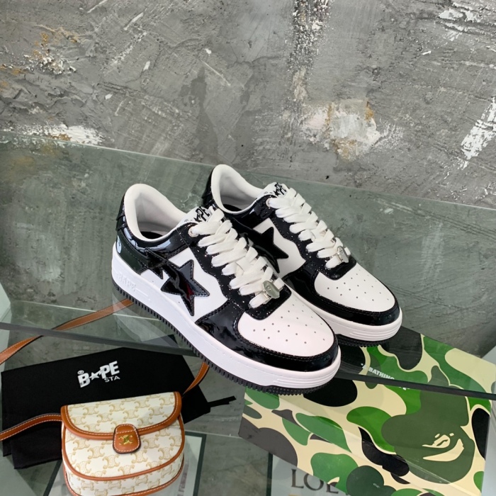  arrenfashion Men Women B*ape Top Sneaker