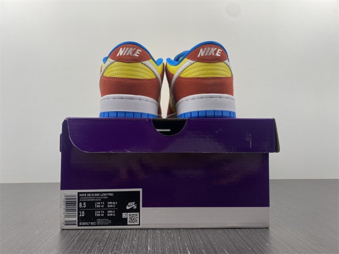  from Arrenfashion NIKE DUNK LOW Bart Simpson BQ6817-602
