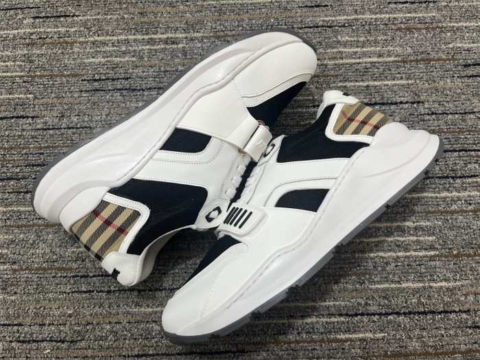  Arrenfashion Men B*urberry Top Sneakers