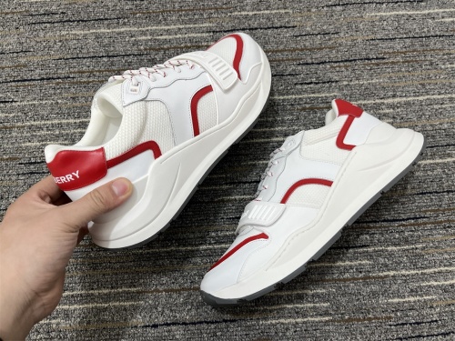  Arrenfashion Men B*urberry Top Sneakers