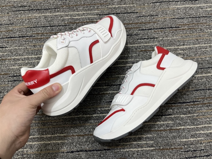  Arrenfashion Men B*urberry Top Sneakers