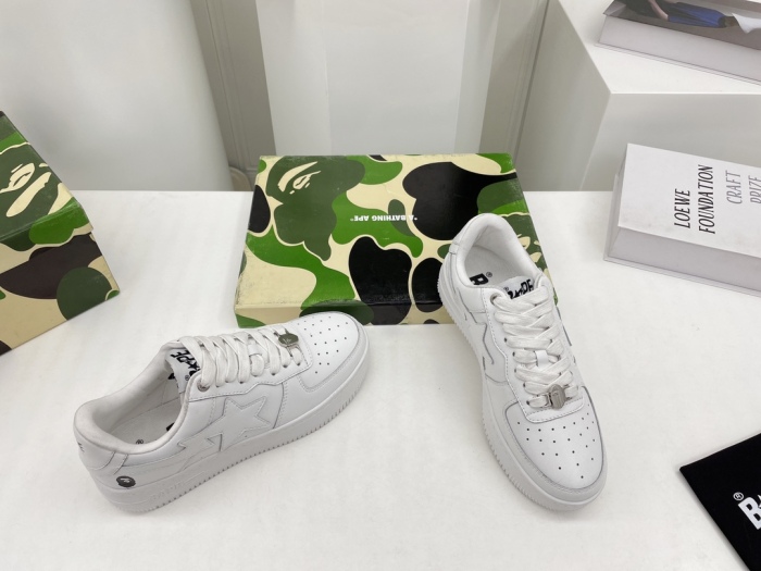  arrenfashion Men Women B*ape Top Sneaker
