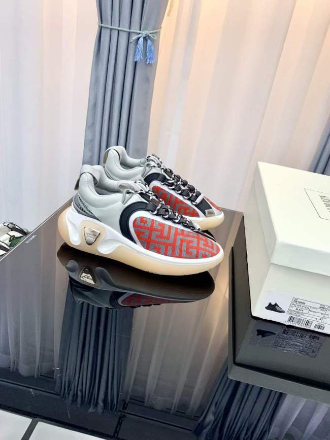 Men Women B*almain Top Sneakers (Arrenfashion)