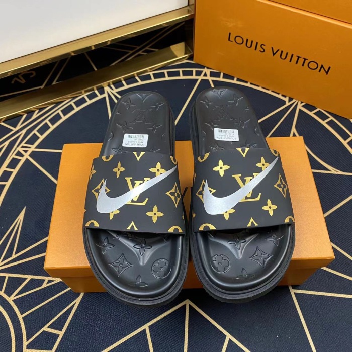 Men L*ouis V*uitton Top Slippers (Arrenfashion)