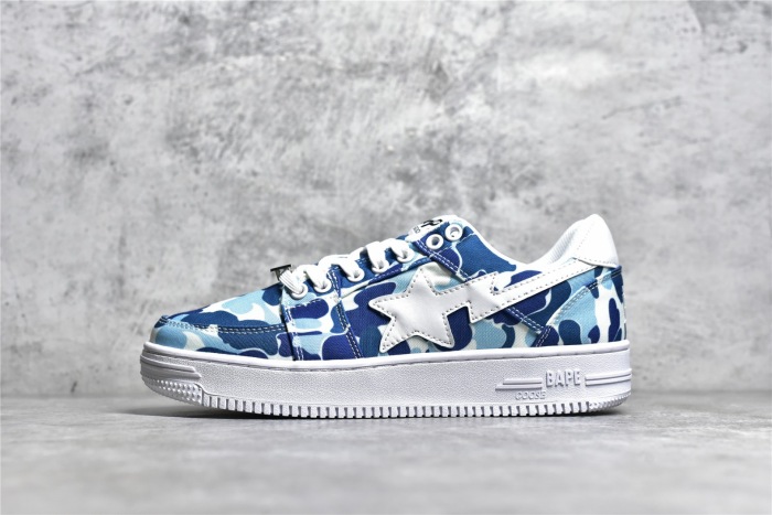 Men Women B*ape sta to low Top Sneaker ( arrenfashion)