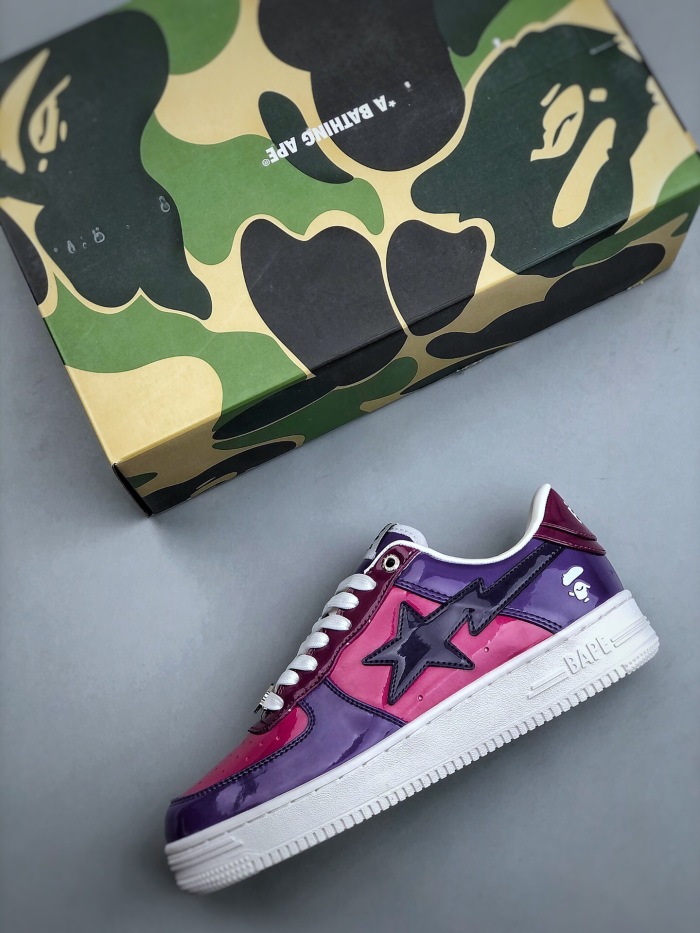 Men Women B*ape sta low Top Sneaker ( arrenfashion)