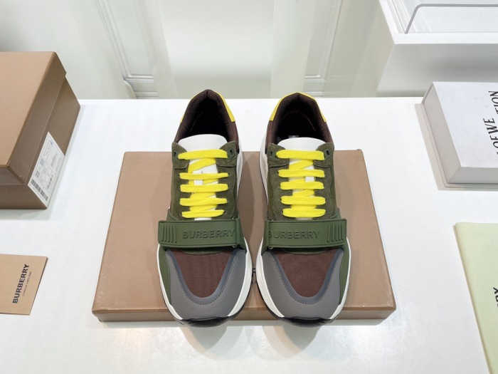  Arrenfashion Men Women B*urberry Top Sneakers