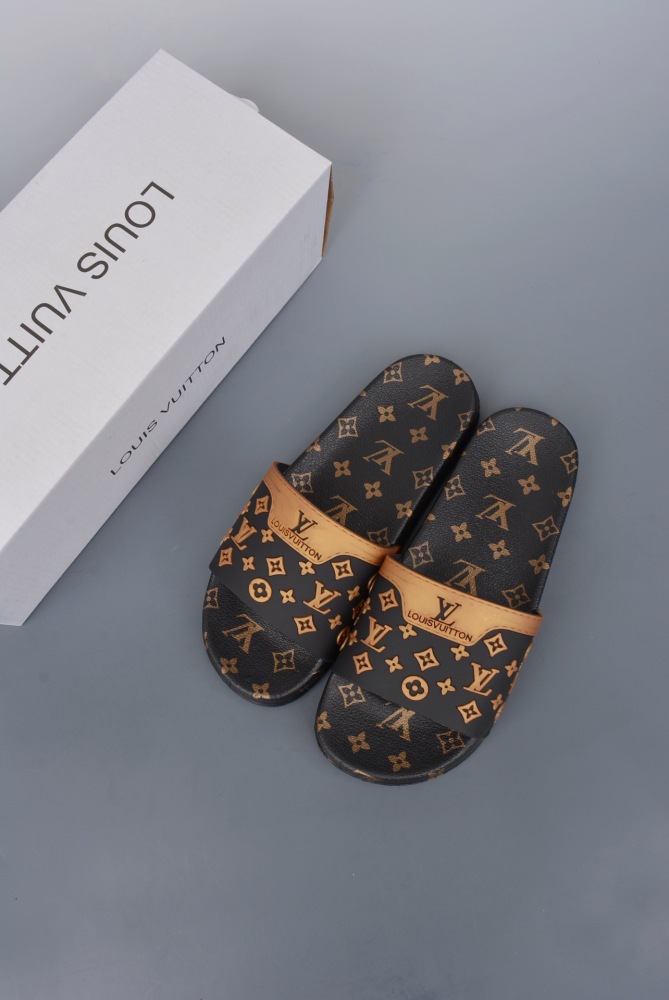 Men Women L*ouis V*uitton Top Slippers (Arrenfashion)