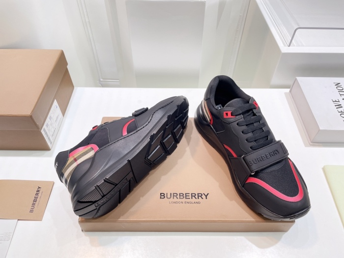  Arrenfashion Men Women B*rberry Sneaker