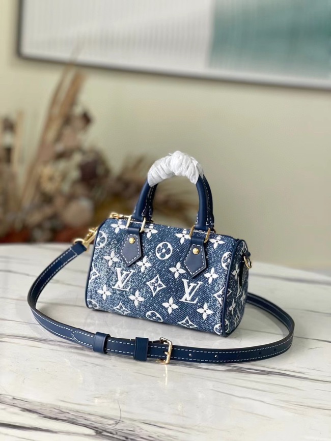  Arrenfashion Lady L*ouis V*uitton nano speedy handbag Top Quality M81168 16*10*7.5cm