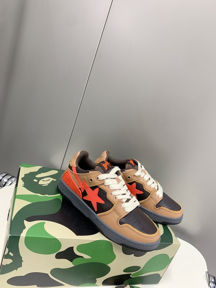  arrenfashion Men Women B*ape Top Sneaker