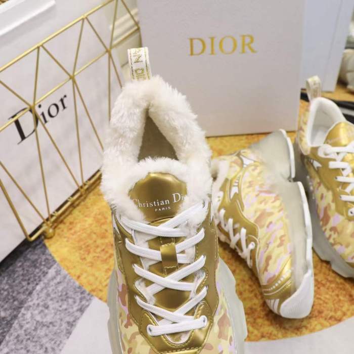 Men Women D*ior Top Sneakers （Arrenfashion）