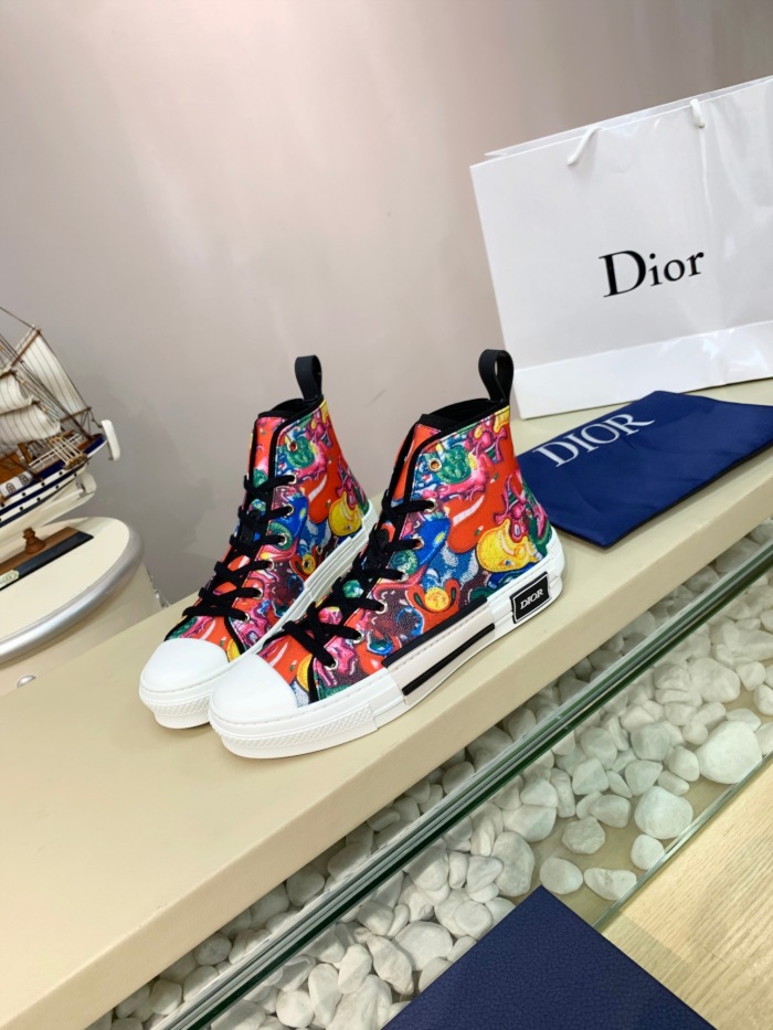  Arrenfashion Men Women D*ior Top Sneakers