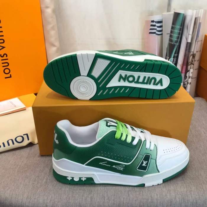  Arrenfashion Men Women L*ouis V*uitton Top Sneakers
