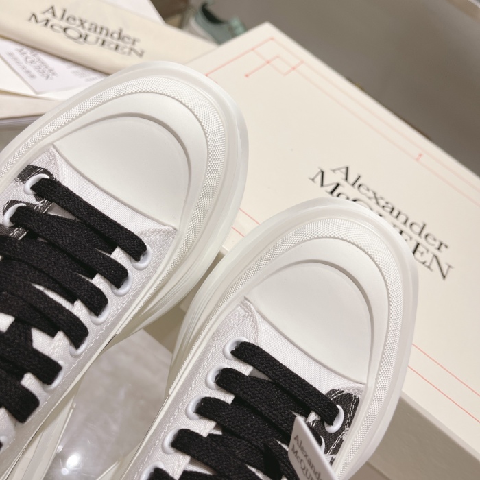 Men Women A*lexander M*cqueen Top Sneaker （ Arrenfashion ）