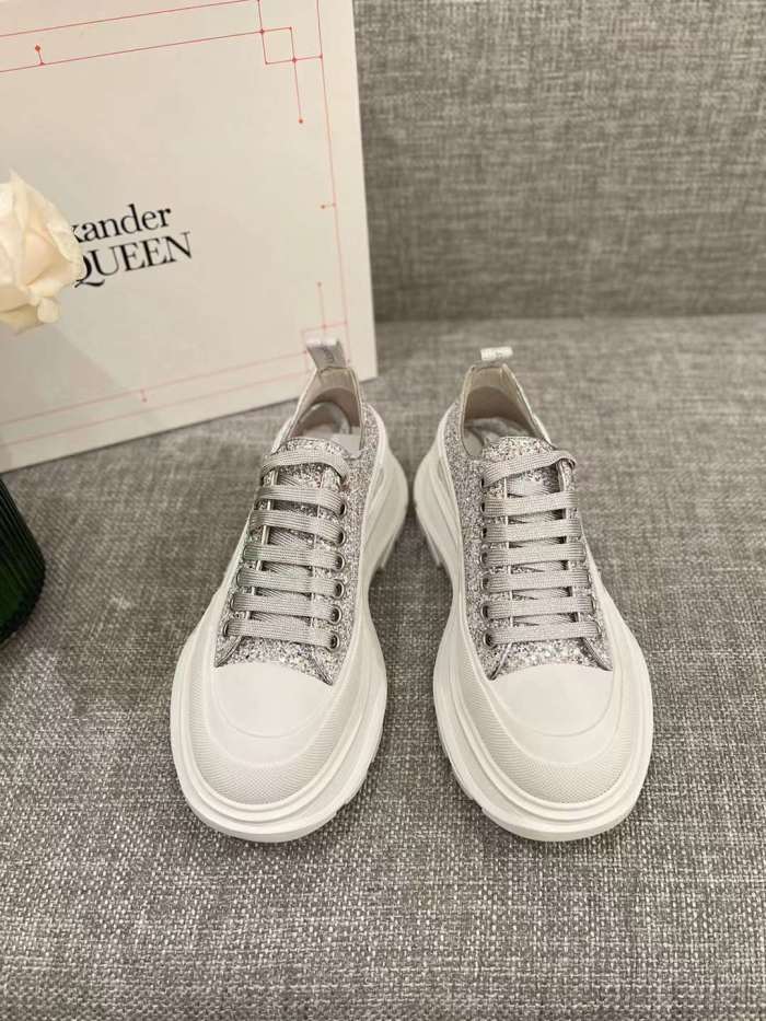 Men Women A*lexander M*cqueen Top Sneaker （ Arrenfashion ）
