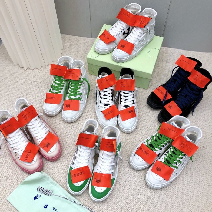  Arrenfashion Men Women O*ff W*hite Top Sneaker