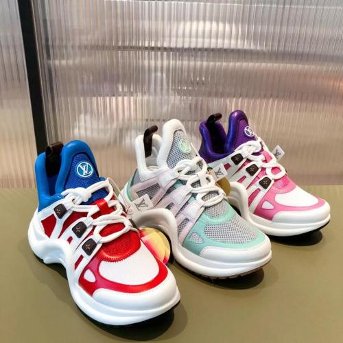  Arrenfashion Women L*ouis V*uitton Top Sneaker Top Sneaker