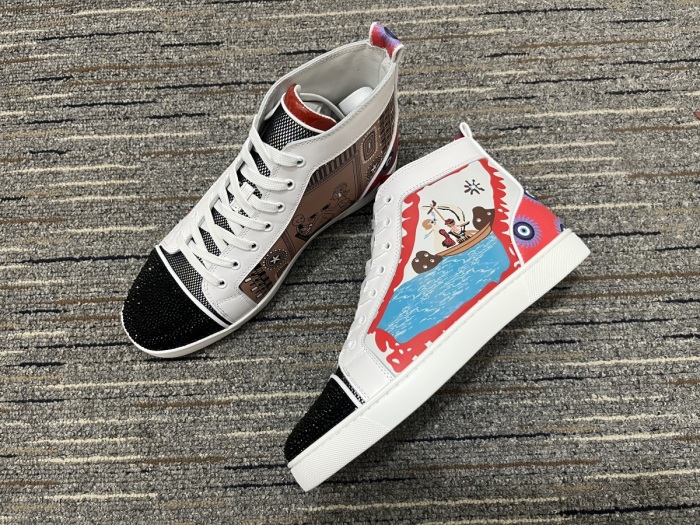  Arrenfashion Men Women C*hristian L*ouboutin Top Sneaker