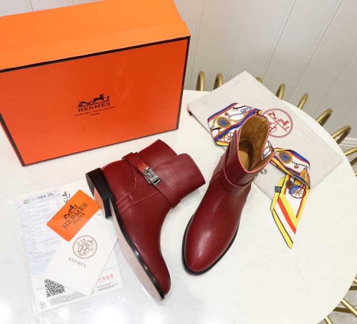  Women H*ermes Top Boots ( Arrenfashion)