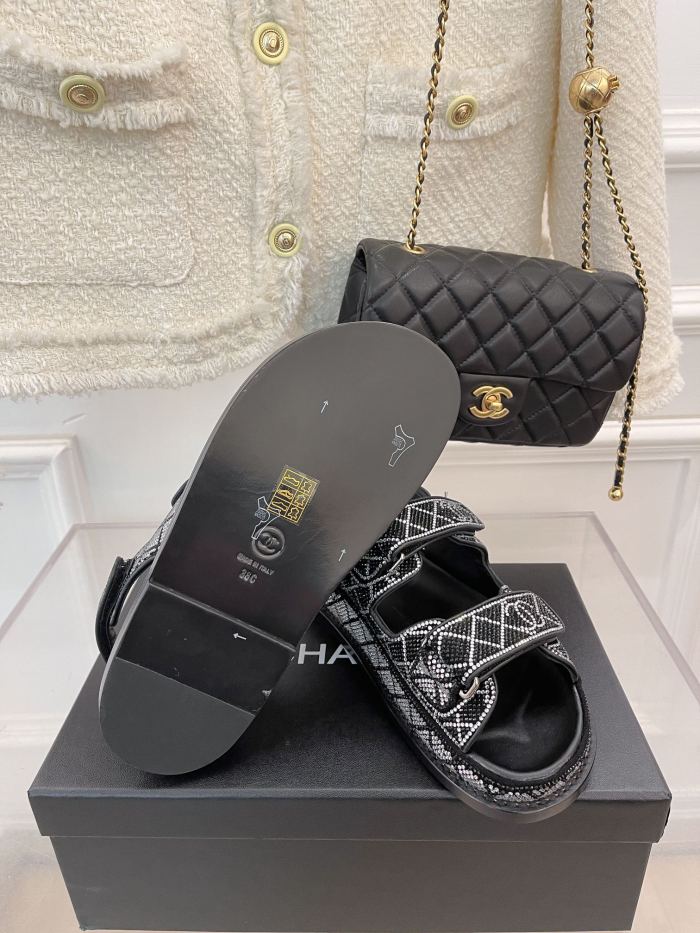  Arrenfashion Women C*hanel Top Sandals