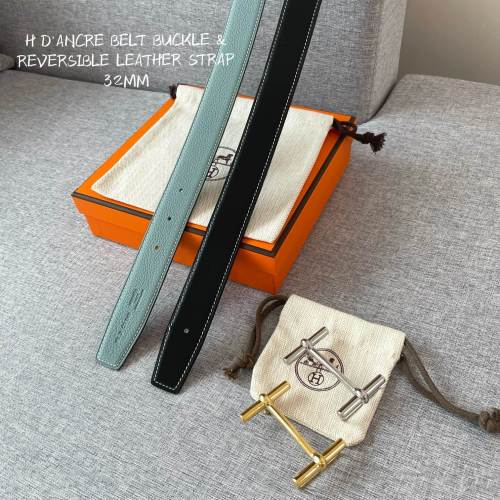  Arrenfashion H*ermes Belts Top Quality 3.2CM
