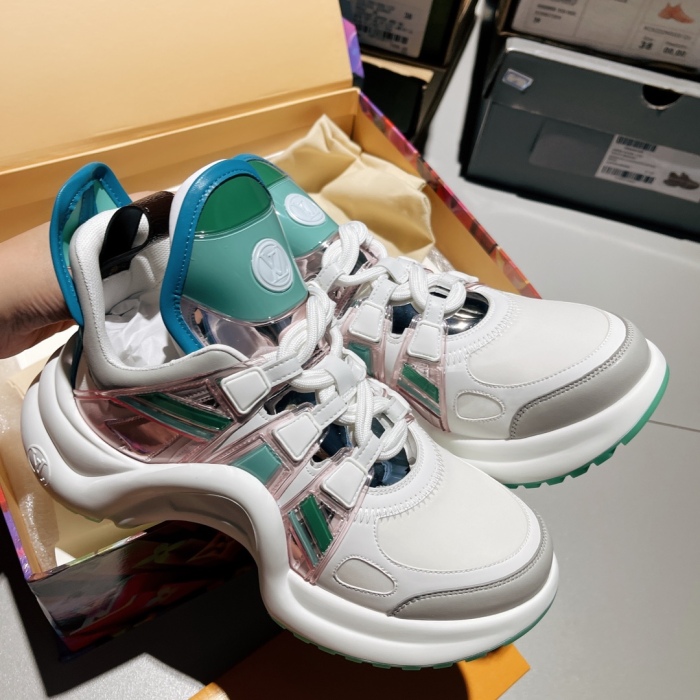  Arrenfashion Women L*ouis V*uitton Top Sneaker Top Sneaker