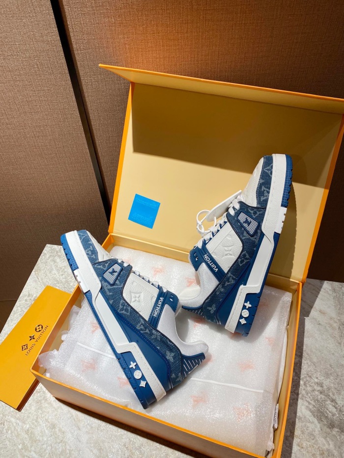  Arrenfashion Men Women L*ouis V*uitton trainer Top Sneaker