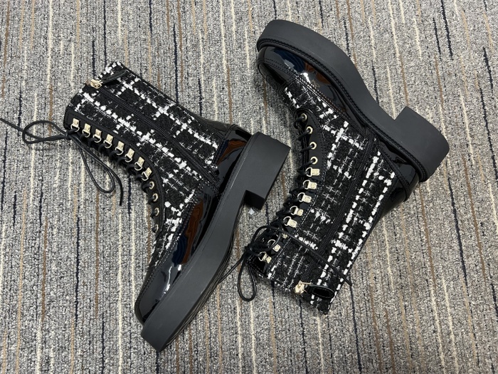  Arrenfashion Women C*hanel Top Boots ( Arrenfashion)