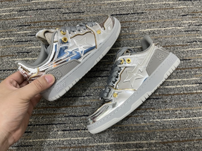  arrenfashion Men Women B*ape Top Sneaker