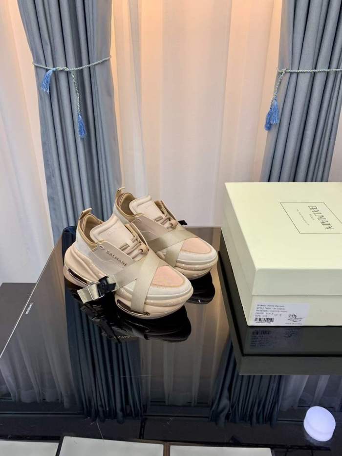Men Women B*almain Top Sneakers (Arrenfashion)