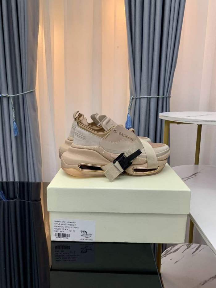 Men Women B*almain Top Sneakers (Arrenfashion)