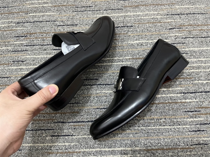  Arrenfashion Men H*ermes Top Quality Loafer