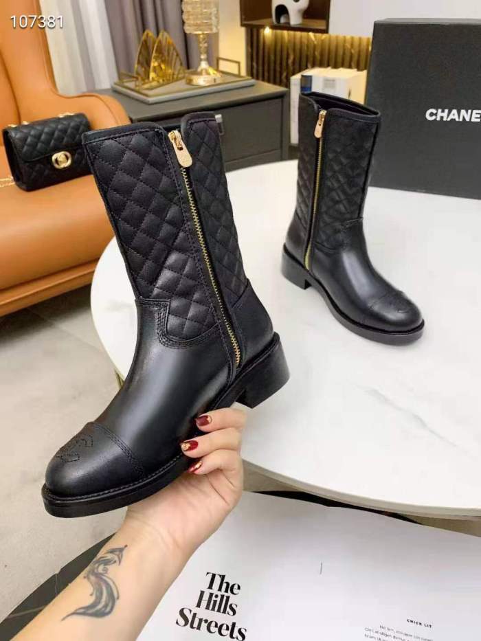 Arrenfashion Women C*hanel Top Sneakers