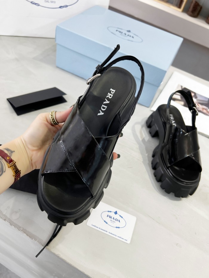  Arrenfashion Women P*rada Top Quality Sandals