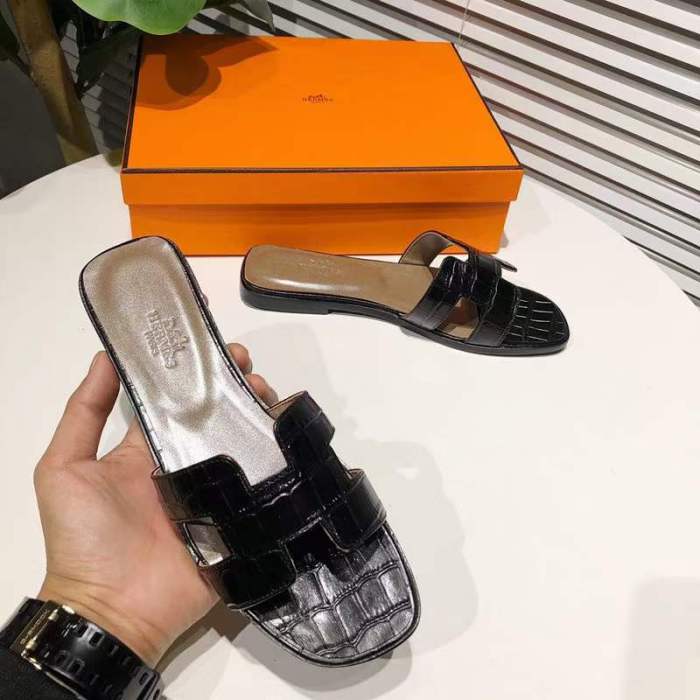  Arrenfashion Women H*ermes Top Sandals