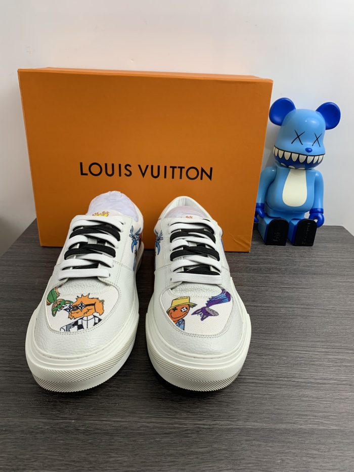  Arrenfashion Men Women L*ouis V*uitton Top Sneaker
