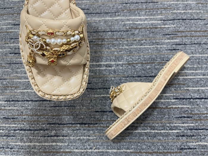  Arrenfashion Women C*hanel Top Sandals
