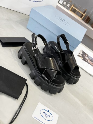  Arrenfashion Women P*rada Top Quality Sandals
