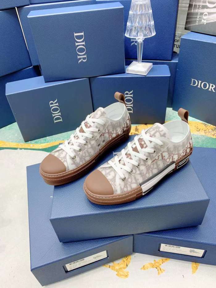 Men Women D*ior Top Sneakers （Arrenfashion）