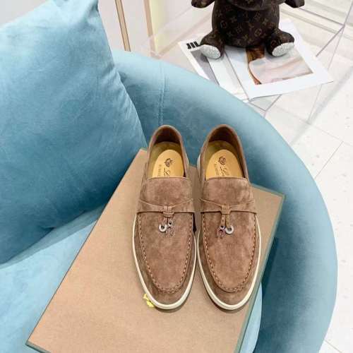Men Women L*oro P*iana Top Loafer （Arrenfashion）